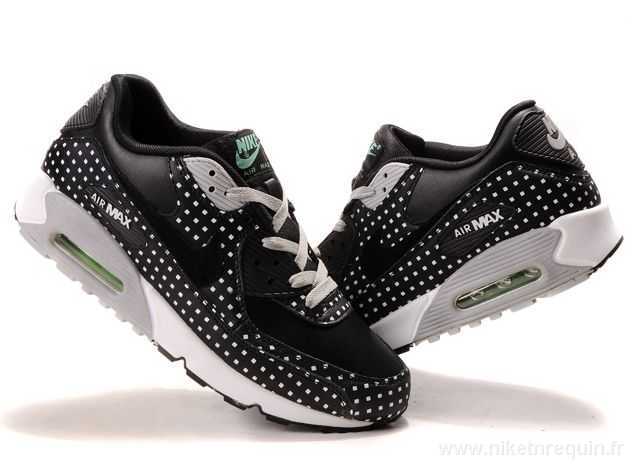 chaussures nike noir et blanc Air Max 90 (1)